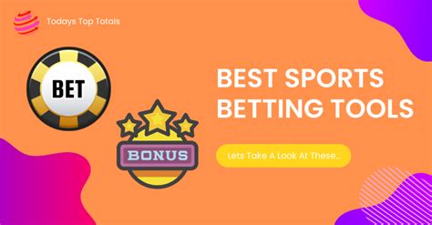 best sports betting tools - 7 Sports Betting Tools That Will Help You Win 